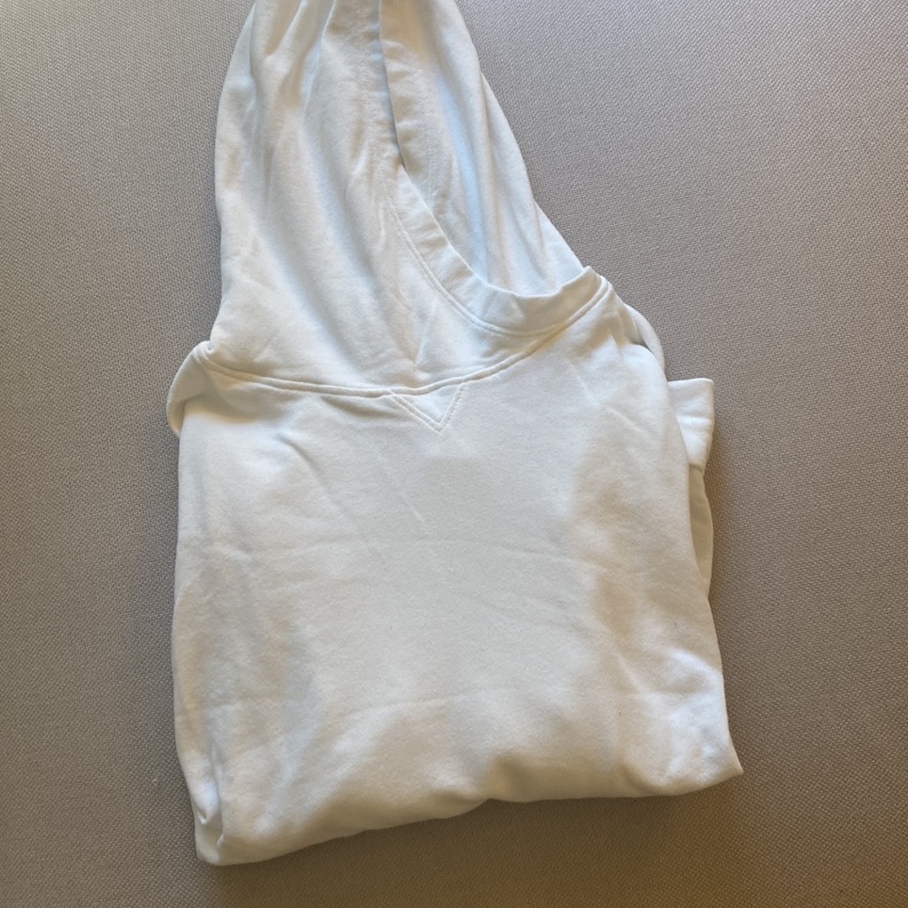 Fabletics White Brisa Terry Pullover - image 2